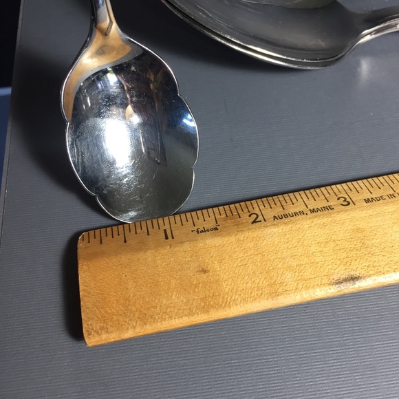 Gorham Eclipse vintage stainless serving spoons - Picture 9 of 10